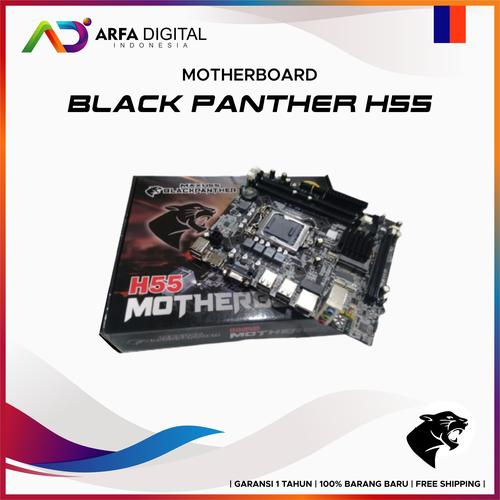 Jual Motherboard Intel Black Panther H55 Socket 1156 Kota Bandung