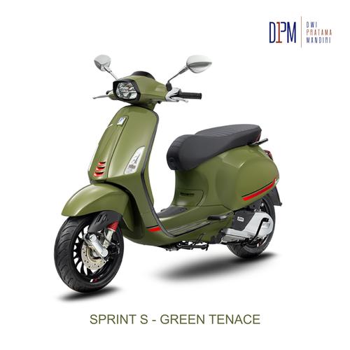 Jual VESPA SPRINT S 150 I-GET GREEN TENACE DEPOK Jakarta