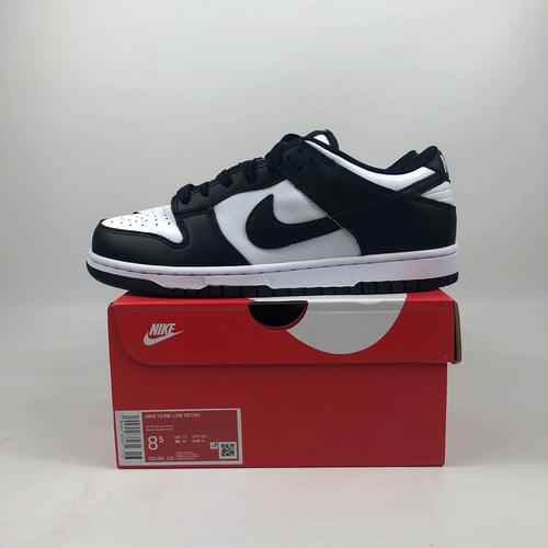 dunk low retro white red