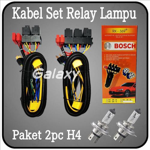 Jual New Kabel Relay Set Hella dan Bosch Free Bonus 2 Relay &3