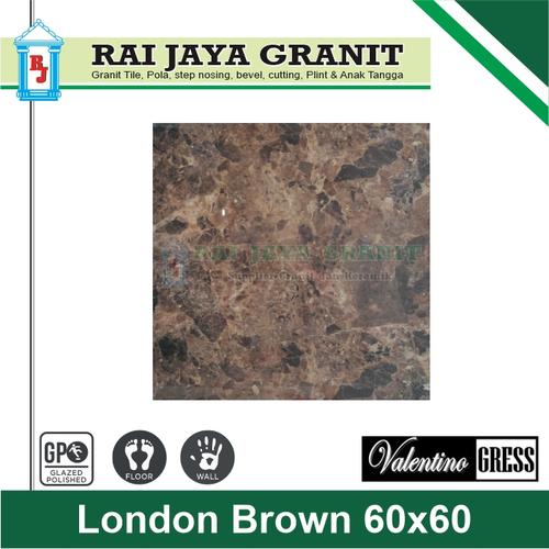 Jual Granit 60x60 London Brown Valentino Gress Bogor Rai