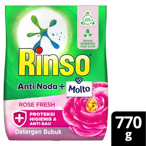 Gambar Rinso Molto Deterjen Bubuk Rose Fresh 770G dari Unilever Official Store Kab. Tangerang Tokopedia