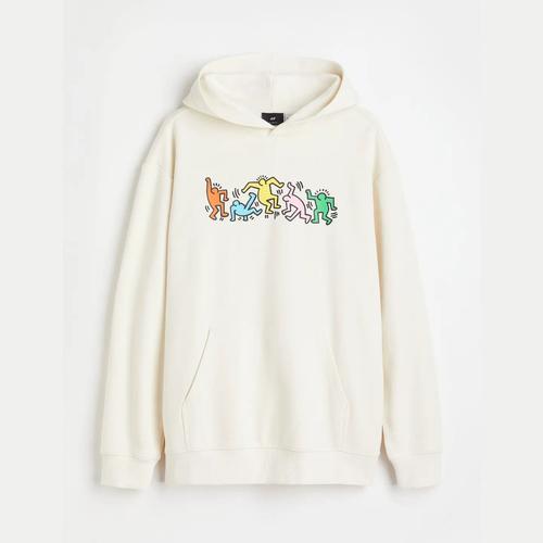 Printed Sweatshirt Cookie Monster Hoodie H&m HOODIE H&M LIL