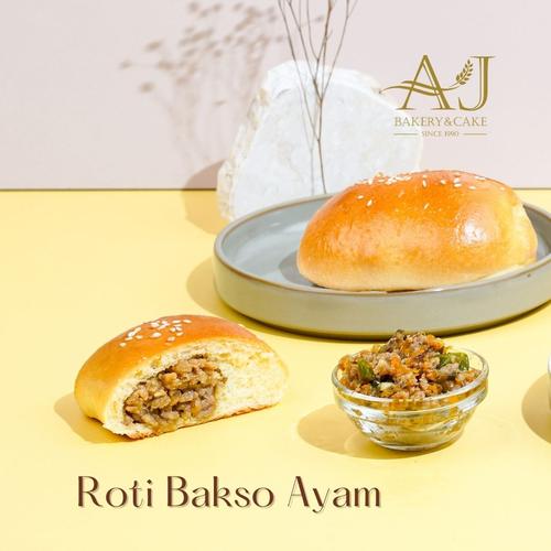 Gambar SUPER DELICIOUS NEW MENU / " Roti Bakso Ayam " dari AJ Bakery & Cake Jakarta Utara Tokopedia
