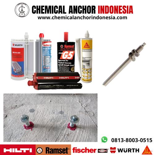 Jual Pasang Chemical Anchor (Angkur) Berbagai DIameter Kota Tangerang