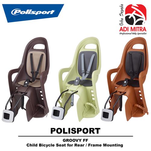 Jual Polisport Groovy FF Child Bicycle Seat for Frame Boncengan Sepeda ...