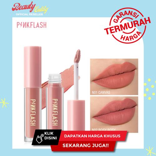 Gambar PINKFLASH #OhMyKiss Matte Lipstik Lembut Pigmentasi Tinggi PFL01 - R01 DOROTHY dari beauty entity Kab. Tangerang Tokopedia