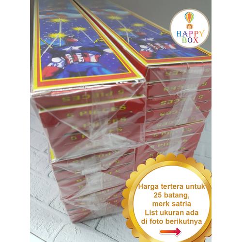 Gambar Kembang Api Ukuran Jumbo (isi 25 pcs) I Kembang Api Kawat Ukuran Jumbo dari HappyBox Jakarta Utara Tokopedia