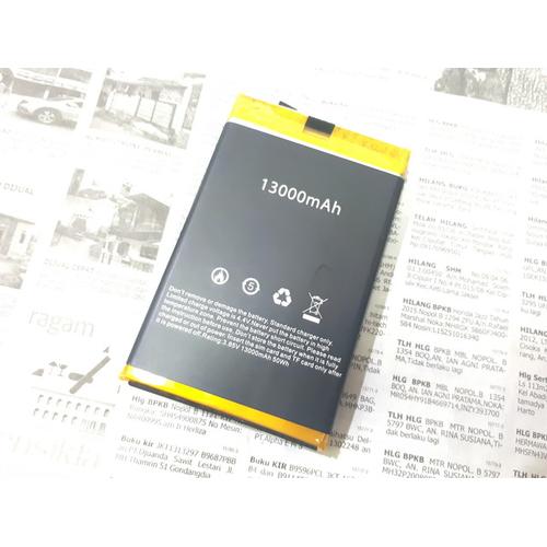 Gambar Baterai Hape Outdoor Blackview BV9100 New Original 100% 13000mAh dari CNC phoneshop Jakarta Pusat Tokopedia
