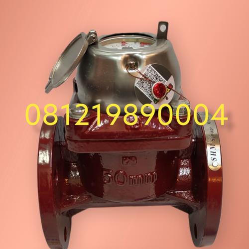 Jual Jual flow meter air limbah merk SHM size 2 inch DN50mm flange PN16 ...