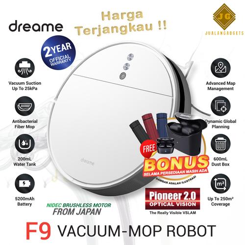 Promo Dreame F9 2in1 Robot Vacuum Cleaner and Mop Penyedot Debu Garansi -  Jakarta Utara - JualanGadgets | Tokopedia
