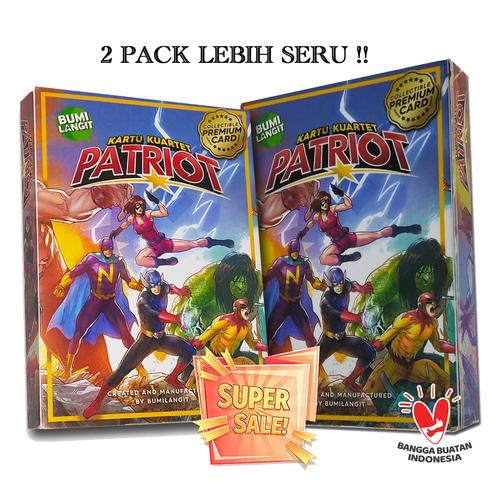 Gambar Bumilangit Double Pack Kartu Kuartet Patriot dari bumilangit-official Jakarta Selatan Tokopedia