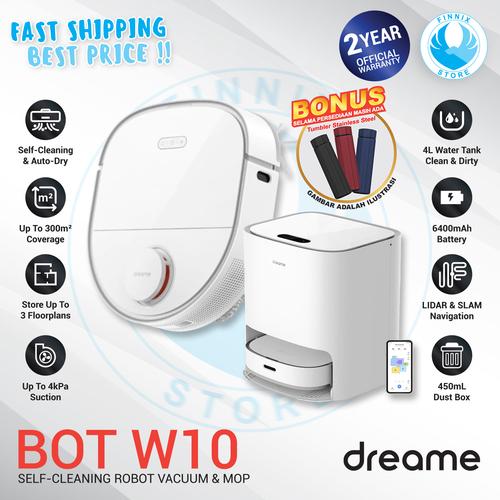 Jual Dreame Bot W10 Self Cleaning Robot 