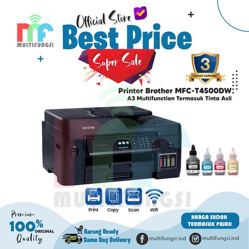 Jual Printer A3 Multifunction Brother MFC-T4500DW Garansi Resmi T4500-DW -  Jakarta Pusat - Multifungsi Online | Tokopedia