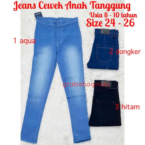 CELANA PANJANG JEANS ANAK PEREMPUAN 