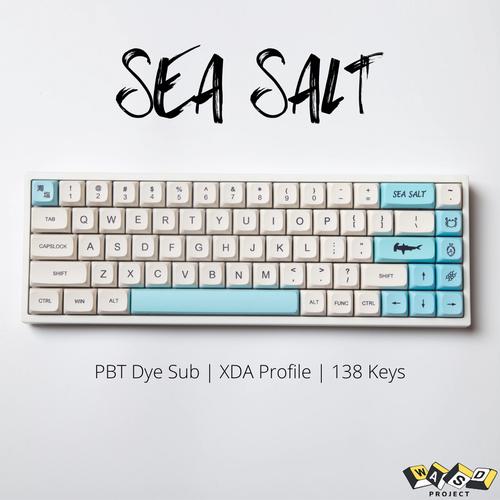 Jual SEA SALT Keycap Set PBT Dye Sub XDA Profile 138 Keys