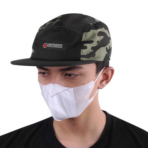 Jual Infinide Topi 5 Panel ARMY - Hitam 