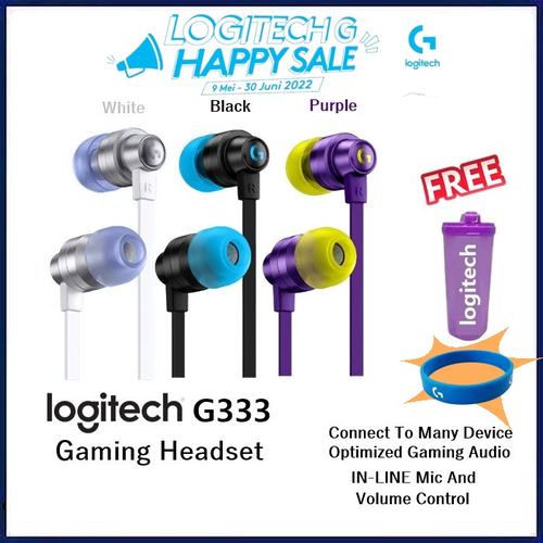 Logitech G333 In-Ear Earphone Gaming 