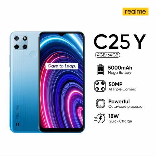 realme c25y ram4 rom128 new