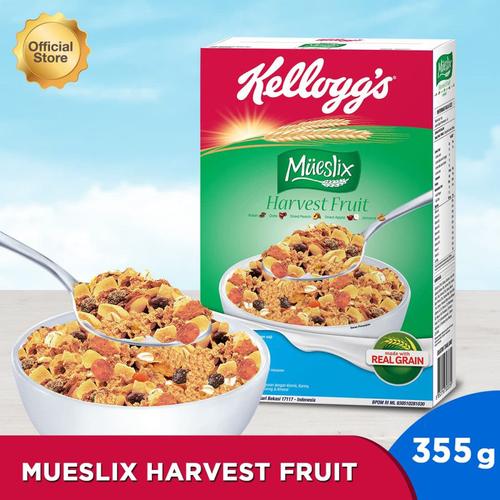 Promo Kelloggs Mueslix Harvest Fruit Sereal 355 gr Kelloggs