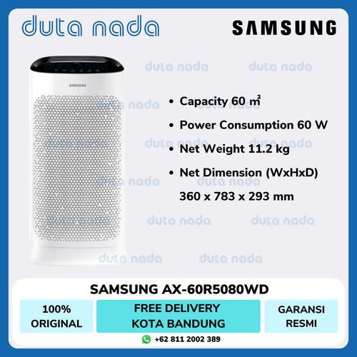 Jual SAMSUNG AIR PURIFIER WITH 3 WAY AIRFLOW AX60R5080WD Kota Bandung