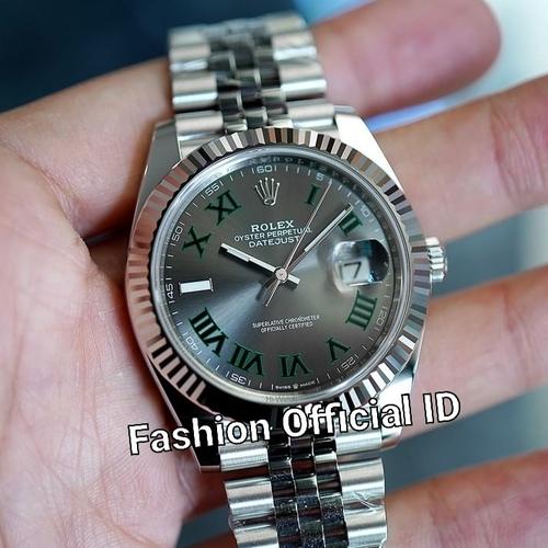 Jual RLX Datejust 126334 Wimbledon Grey 