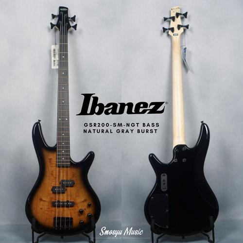 Gambar Ibanez GSR200SM-NGT Bass Natural Gray Burst dari SMOSYU MUSIC Kota Bekasi Tokopedia