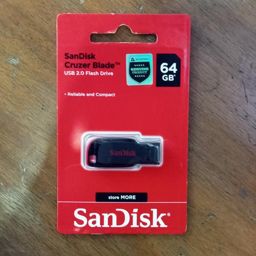 Flashdisk Sandisk Cruzer Blade 64gb USB di Brpgc Tokopedia