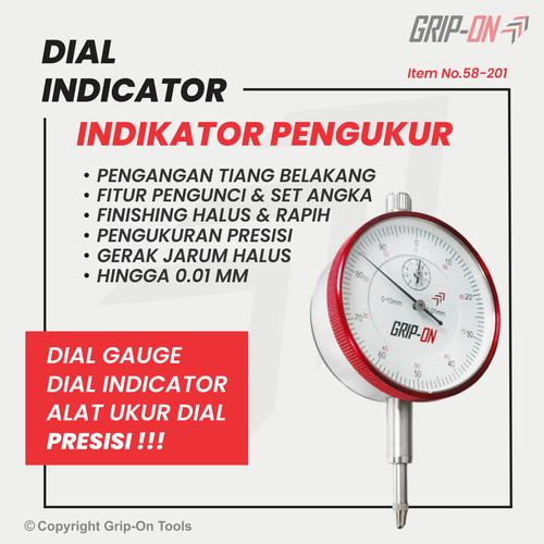 Jual GRIPON DIAL INDICATOR JARUM INDIKATOR GRIP ON Jakarta Barat