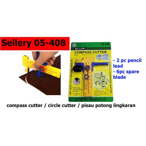 Jual Sellery 05408 Compass Cutter / Circle Cutter Pisau Pemotong Lingkaran Jakarta Pusat