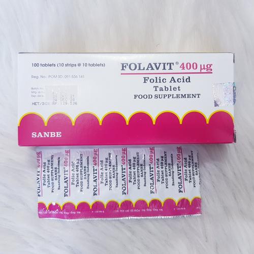 Jual folavit 400mg 10 tablet Kota Pekanbaru apotikasean123 Tokopedia
