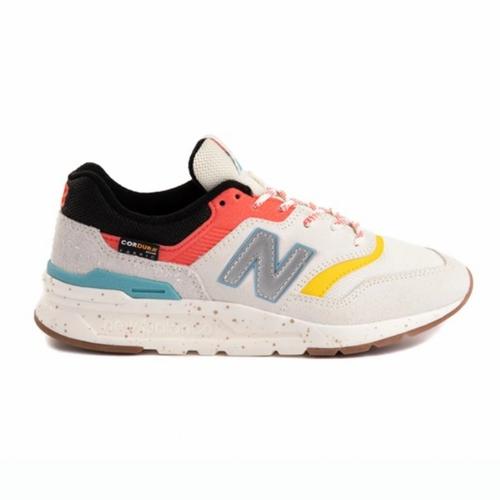 new balance white multicolor