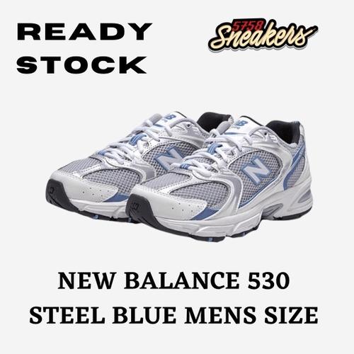 New Balance 530 Steel Blue Mens Size 