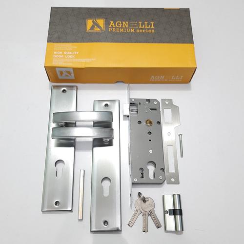 Gambar Handle pintu + Kunci Pintu Asli 25cm KOMPLIT / Gagang Tarikan Rumah dari Maha jaya 889 Jakarta Barat Tokopedia