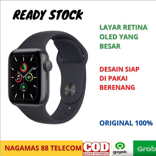 Jual APPLE WATCH SE 40MM SMART WATCH SPORT BAND JAM TANGAN IWATCH ORIGINAL  - SPACE GRAY - Kota Bandung - Nagamas88 Telecom | Tokopedia