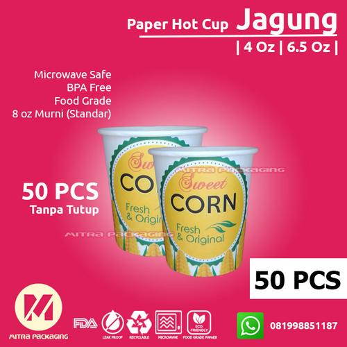 Jual Paper Hot Cup Gelas | Kertas Jagung Jasuke | 120ml | 190ml | - 4oz ...
