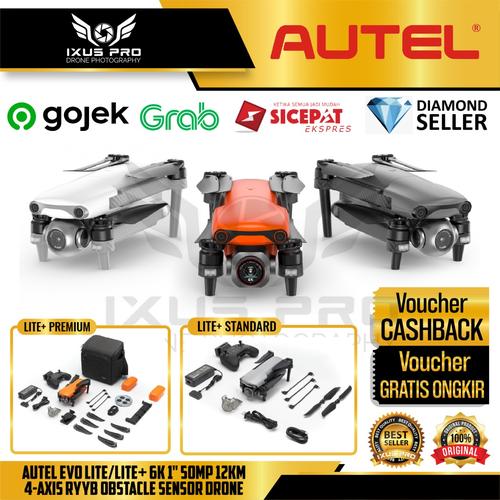 1 6K Jual AUTEL EVO LITE/LITE+ 6K 1" 50MP 12KM 4-AXIS RYYB OBSTACLE SENSOR DRONE - LITE+, PREMIUM - Jakarta Pusat - ixuspro | Tokopedia