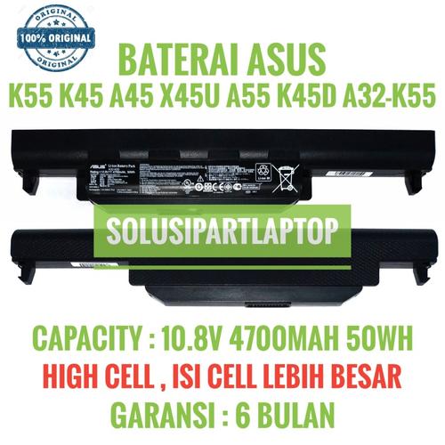 Batteria ASUS A32-K55 11.1V/58Wh - Compatibile Con Serie A45, A55, K45, K55, R400, R500, X45 - Foto 3