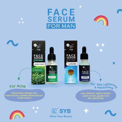 Promo NEW SYB FACE SERUM FOR MAN SERUM FOR MAN Kota Surabaya SYB