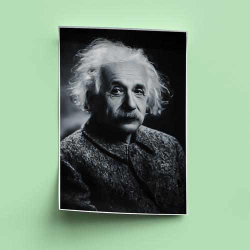 Jual Poster Albert Einstein B / Poster A3+ / Poster Ilmuan / Poster ...