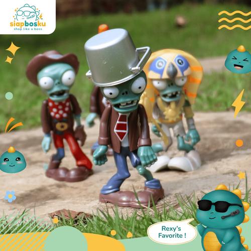 Promo MAINAN ANAK PLANTS VS ZOMBIES ACTION FIGURE Snorkel Zombie