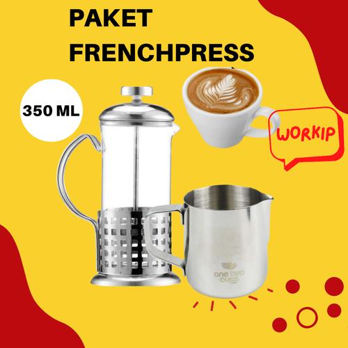 Jual Paket Hemat French Press FIlter 