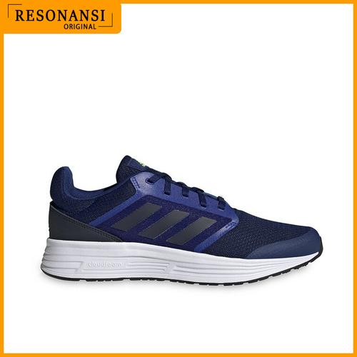 SEPATU PRIA TERBARU ADIDAS ORIGINAL SPORTS GALAXI BIRU-HITAM EMPUK di  Resonansi Shop Tokopedia