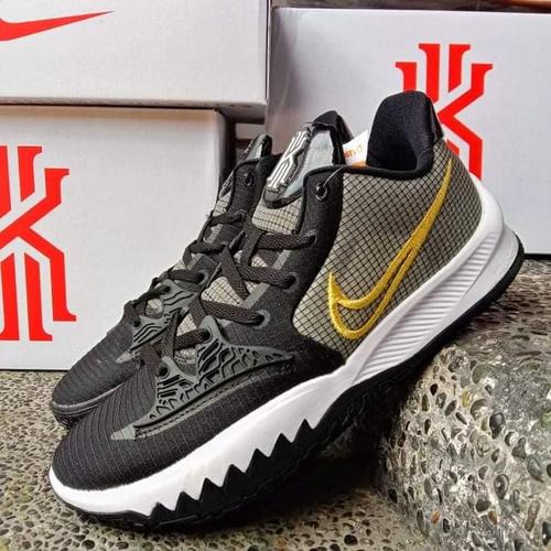 kyrie 4 low black