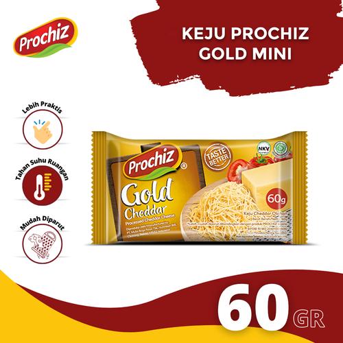 Gambar Keju PROCHIZ Gold Mini 60 gr dari Prochiz Tokopedia