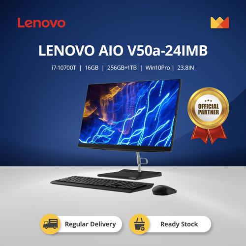 Jual LENOVO AIO V50a-24IMB(i7-10700T 