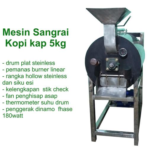 Gambar mesin goreng sangrai oven roaster gongseng kopi dari yash mesin Kota Malang Tokopedia