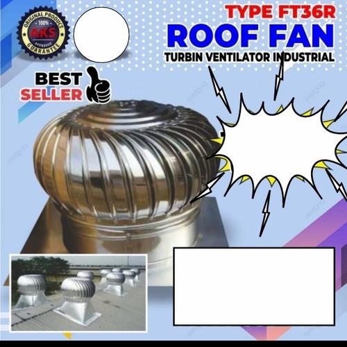 Jual Turbine Ventilator / Roof Fan / Ventilasi Atap Industri - FT36R ...