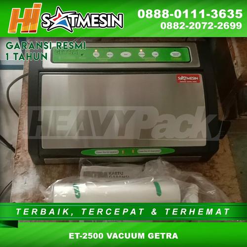 Jual Vacuum Sealer Semi Otomatis Getra ET2500 Vakum Sealer Portable ET2500 Kota Tangerang