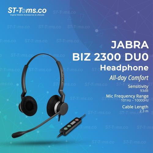 Jual Jabra Biz 2300 Duo Wired Headphone 
